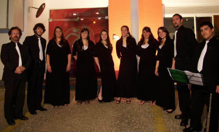 Coro en la TV de Brasil 2011