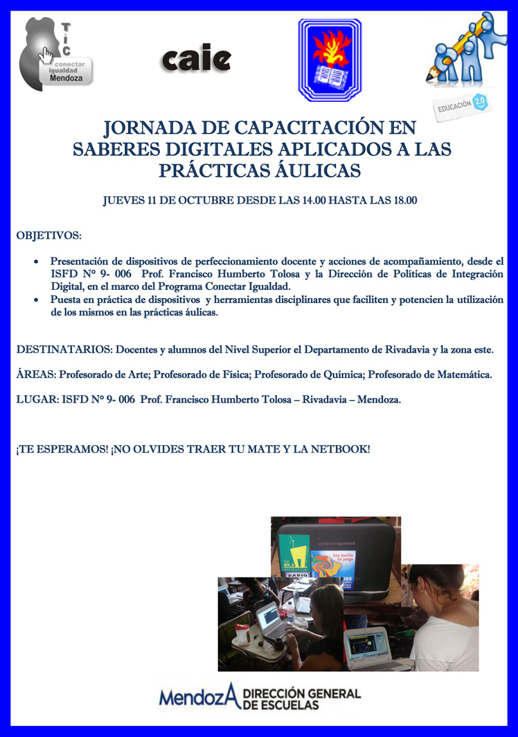 Jornada Saberes Digitales