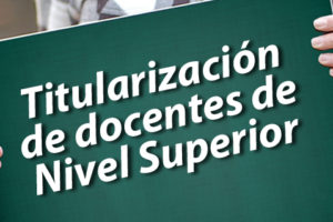 Cronograma de acciones del concurso de Titularización de horas en el Nivel Superior
