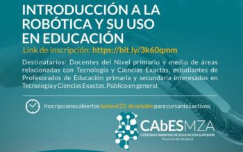 Introducción a la robótica y su uso en educación – CAbESMZA