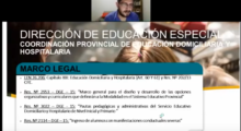 Políticas educativas en Educación domiciliara y hospitalaria