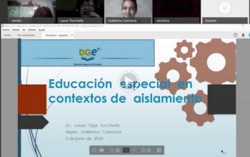 Educación especial en contextos de aislamiento