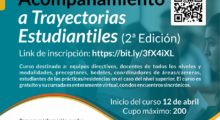 II Edición del Curso virtual de Acompañamiento a Trayectorias Estudiantiles