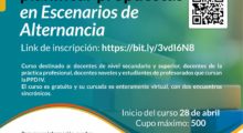 Diseñar y planificar propuestas en escenarios de alternancia