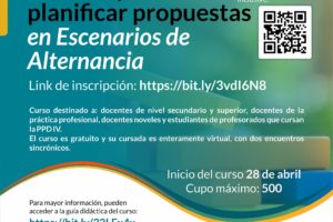 Diseñar y planificar propuestas en escenarios de alternancia