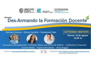 Ciclo de charlas sobre Formación Docente