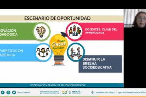 El Programa Mendoza Educa llegó al Nivel Superior