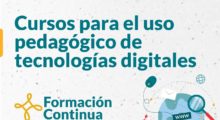 Inscripción: cursos para el uso pedagógico de tecnologías digitales