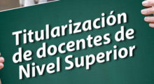 Listado definitivo de espacios curriculares por zona y agrupamiento. Concurso titularización Nivel Superior 2022