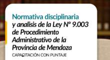 Educación Superior capacitará sobre normativa disciplinaria y análisis de la ley 9.003 de Procedimiento Administrativo