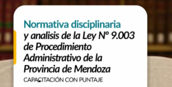 Educación Superior capacitará sobre normativa disciplinaria y análisis de la ley 9.003 de Procedimiento Administrativo