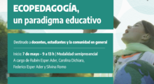 Comienza en el instituto Tomás Godoy Cruz «Ecopedagogía, un paradigma educativo», un novedoso curso para la comunidad