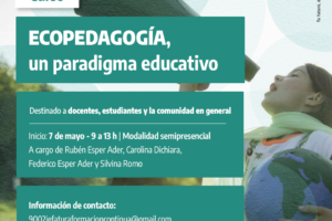 Comienza en el instituto Tomás Godoy Cruz «Ecopedagogía, un paradigma educativo», un novedoso curso para la comunidad