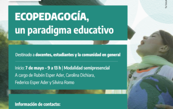 Comienza en el instituto Tomás Godoy Cruz «Ecopedagogía, un paradigma educativo», un novedoso curso para la comunidad