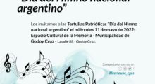 Superior lanza Tertulias Patrióticas “Día del Himno Nacional Argentino”, 11 de mayo de 2022