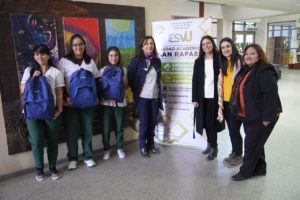 Estudiantes de Enfermería del sur provincial recibieron su mochila técnica