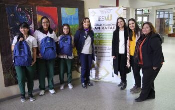 Estudiantes de Enfermería del sur provincial recibieron su mochila técnica