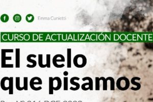 Inscripción abierta para la capacitación docente en Mineralogía: “El suelo que pisamos”.