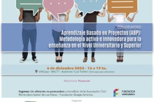La UNSL y el IES 9-029 invitan al 1er Conversatorio de Aprendizaje basado en Proyectos