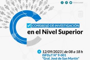 Mendoza será sede del Congreso de Investigación en Nivel Superior