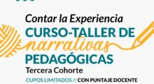 <strong><em>Inscripciones abiertas para el curso taller de narrativas pedagógicas “Contar la experiencia”</em></strong>