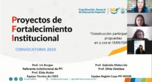 <strong><em>Referentes de INFoD se reunieron con Institutos de Formación Docente</em></strong>