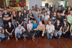 Becaria norteamericana de intercambio por 8 meses en el IES Nº 9-010 Vera Peñaloza de San Carlos