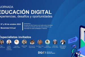 Con destacados expositores nacionales, internacional y más de mil docentes, se llevaron a cabo las Jornadas de Educación Digital en el Nivel Superior