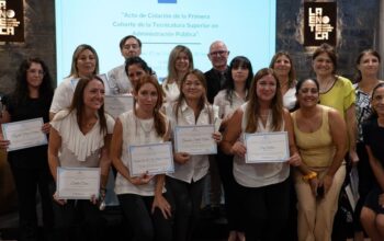Se realizó el Acto de Colación de la Primera Cohorte de la Tecnicatura Superior en Administración Pública