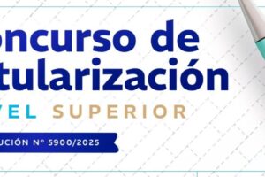 Concurso de Titularización de Cargos y Horas en el Nivel Superior 2025-2026: puntos para la presentación de carpeta de antecedentes y proyecto/plan de trabajo en formato papel