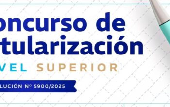 Concurso de Titularización de Cargos y Horas en el Nivel Superior 2025-2026: puntos para la presentación de carpeta de antecedentes y proyecto/plan de trabajo en formato papel